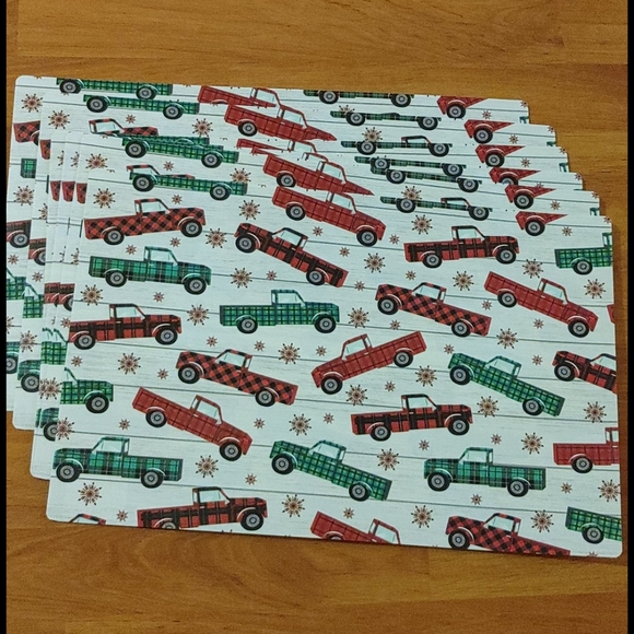 Other - FARM TRUCK CHRISTMAS PLACEMATS